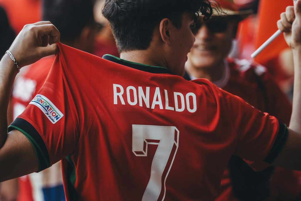 Cristiano Ronaldo T-shirt, a popular souvenir from his hometown Madeira.